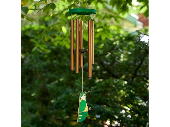 Red Carpet Wind Chimes Hummingbird 36in