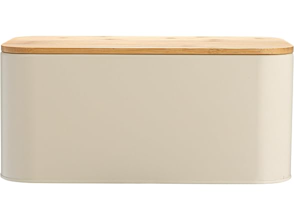 Bloomingville Metal "bread" Bin with Bamboo Lid