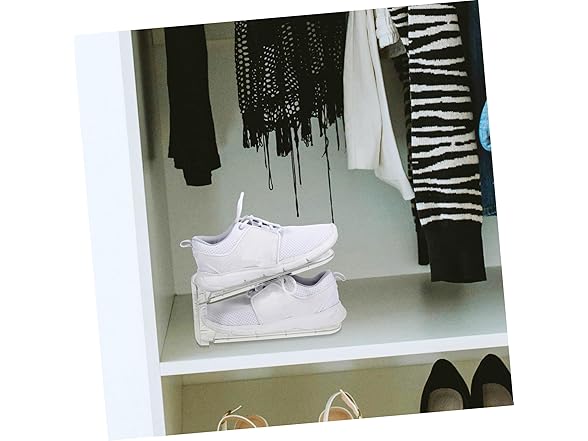 MUELODSIC 2pcs Shoe Slot Rack Storage