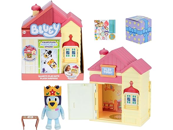Bluey Play Date Plush Surprise