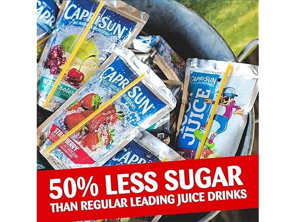 10CT Capri Sun Roarin' Waters Fruit Punch