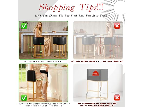 LVHOMLAX B0DSW9P3H7 Set 1Barstool, Black (Open Box)