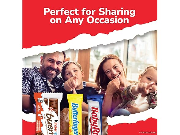 Butterfinger Baby Ruth Kinder Variety 26