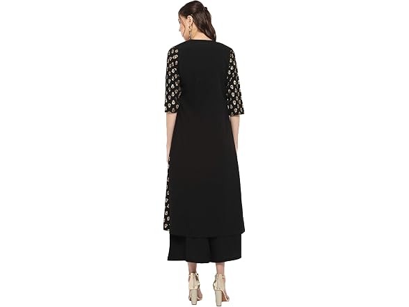 Janasya Women (L) 3 Pc Kurti Set
