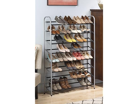 Whitmor 8 Tier Shoe Tower - 40 Pair 