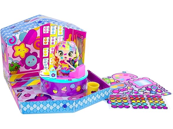 Decora Girlz Sticker Store Playset