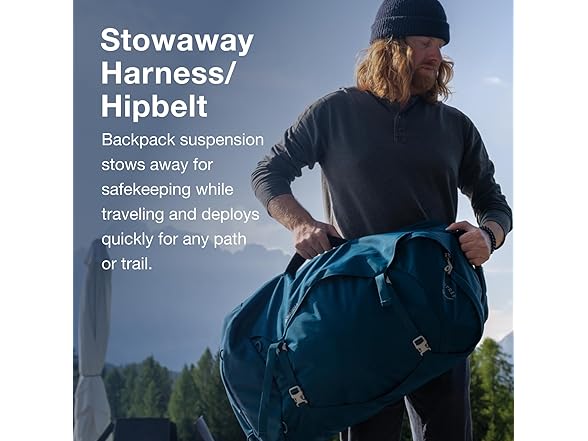 Osprey Fairview 40L Women's Travel Backpack, Black (Open Box)