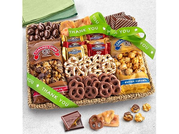 A Gift Inside Thank You Choc Gift Basket