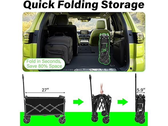 Collapsible Garden Wagon