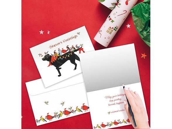 Tree-Free Greetings Bird Dog Christmas C - Gallery 2