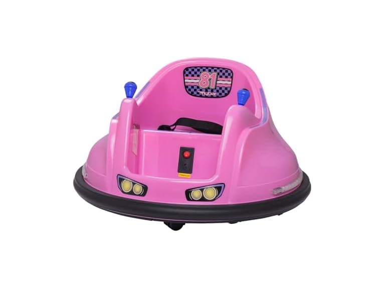 Flybar FunPark 6V Bumper Car for Toddlers