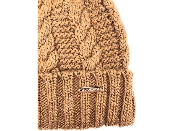 Michael Kors Women (OS) Cable Knit Lined Fleece