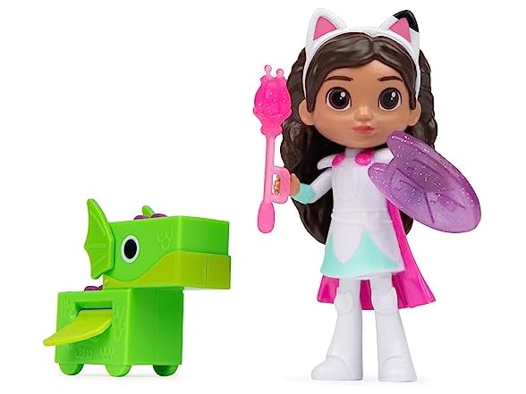 Gabby's Dollhouse, Knight Gabby Toy Figure Set