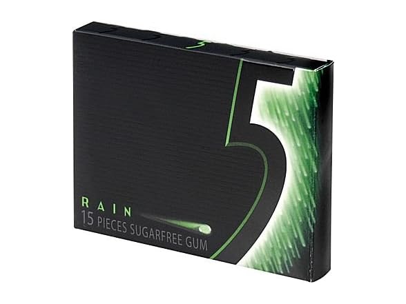 1PK 5 Rain Gum, 15 count