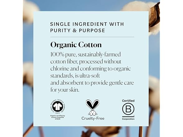 Sky Organics - Organic Cotton Swabs