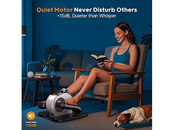 HitGo 2-in-1 Under Desk Elliptical