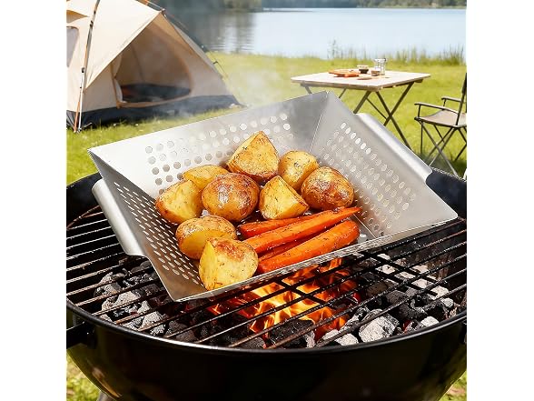 1 Pack Heavy Duty Stainless Steel Grill