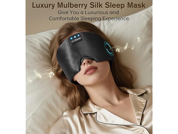 LC-dolida Luxurious Silk Soft Sleep Mask
