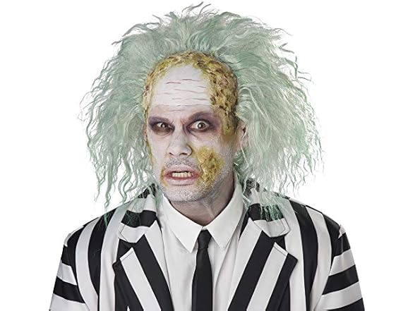 Obnoxious Ghost Bald Cap Costume