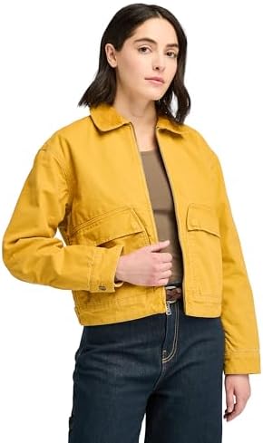 Timberland Women's Quilted Washed Canvas, Chai Tea