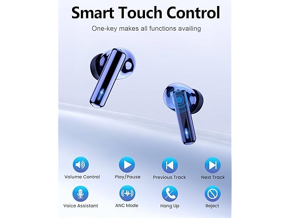 ZIUTY Earbuds with TouchScreen
