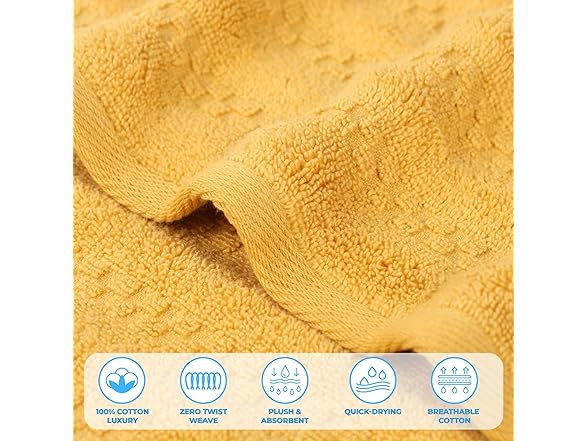 Superior Zuma Zero Twist Cotton Towels - Your Choice
