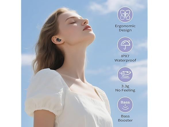 aggoo Mini ANC Sleep Earbuds | 5.4 BT