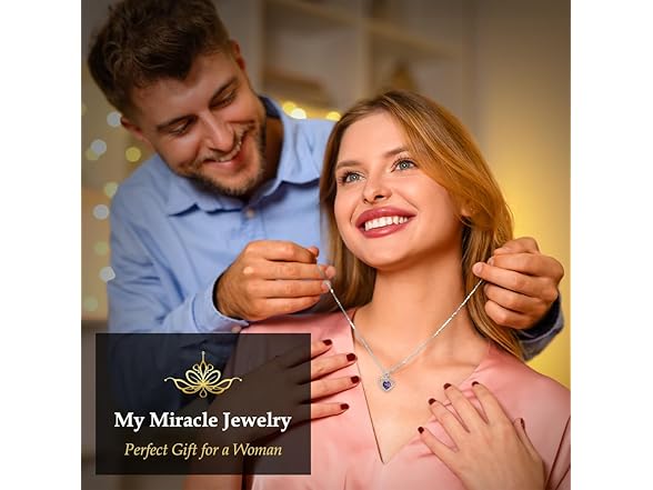 MYMIRACLE Heart Necklace February