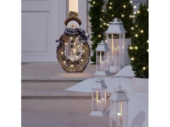 Alpine Corporation 21" H Snowman Statue