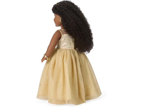 American Girl 2025 Glimmering Gold Holiday Collector Doll