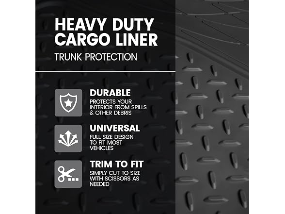BDK All-Weather Trim-to-Fit Cargo Mat