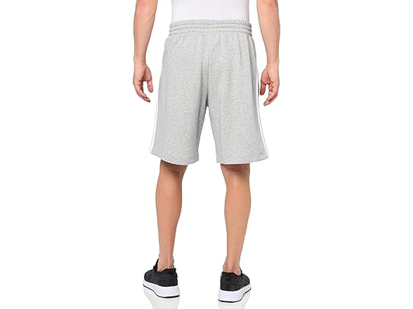 adidas Mens Fleece Shorts Grey (XXS)