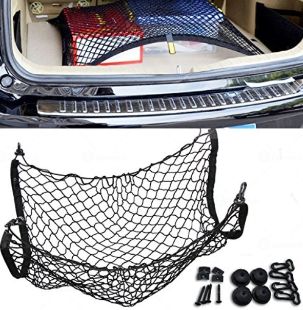 Zone Tech NE0004 Vehicle Trunk Mesh Cargo Net - Gallery 8