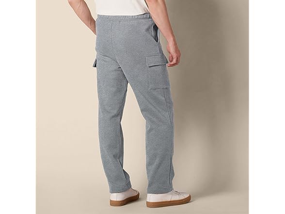 Amazon Essentials Mens RelaxedFit Cargo Fleece Sweatpants