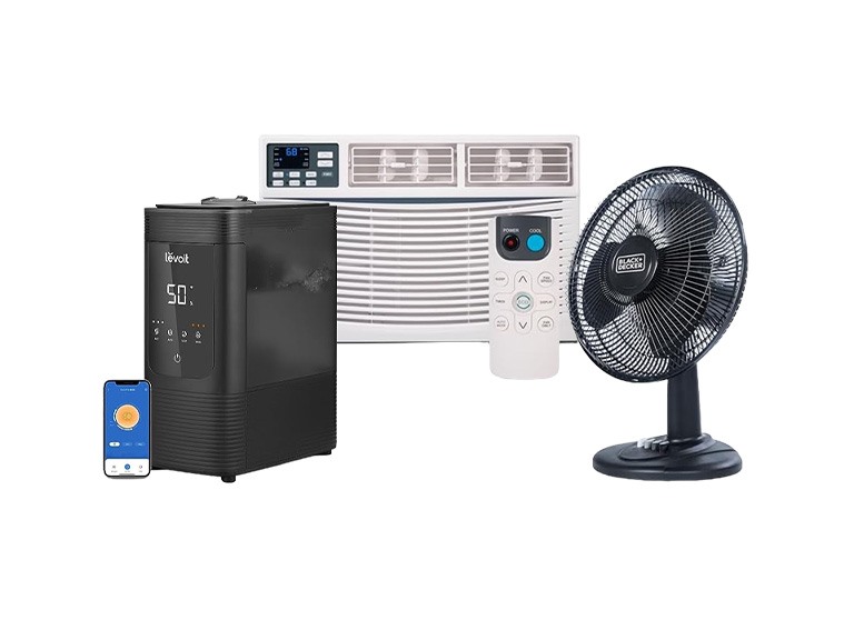 AC's, Fans, Purifiers & Humidifiers!