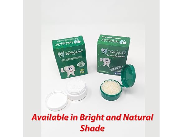 Amazing Temp Tooth Kit Natural