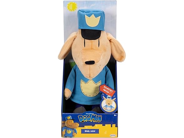 JAKKS Pacific Dog Man Feature Plush