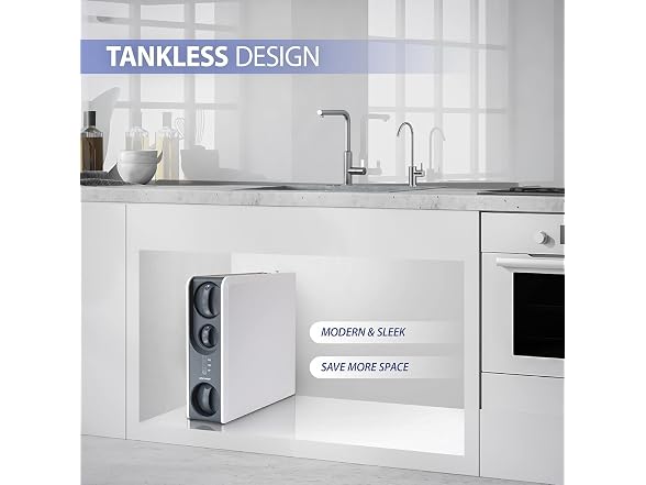 APEC WATER Tankless Reverse Osmosis System 3-Stage Water Filter System