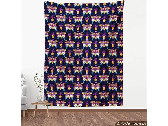 Ambesonne Tropical Fabric by The Yard