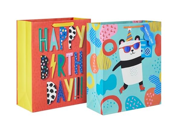 Hallmark 15" XL Birthday Gift Bag Set