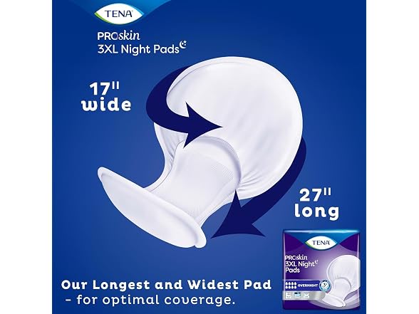 TENA | Incontinence Pads 48 Count