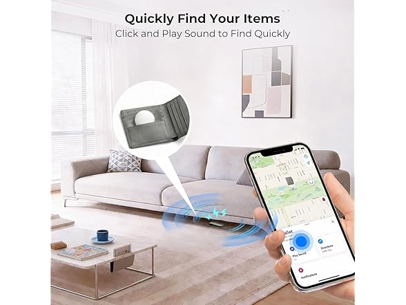 ZOOBELIO Air Tracker Tags 4 Pack
