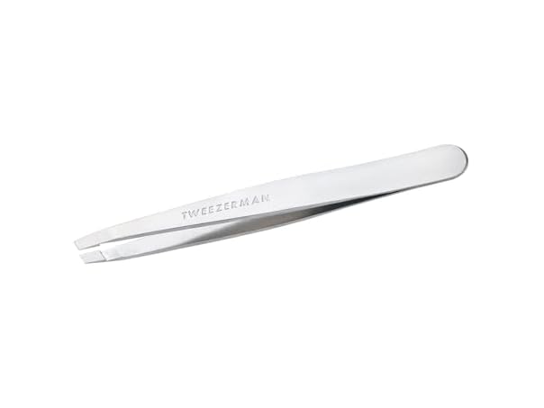 $15.99, Was $26, 38% Off! Tweezerman Stainless Steel Slant Tweezer Platinum dealfomo