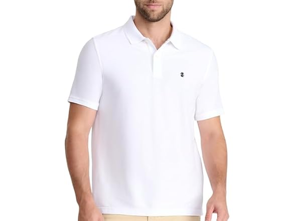 IZOD Mens Solid Advantage Polo Shirt