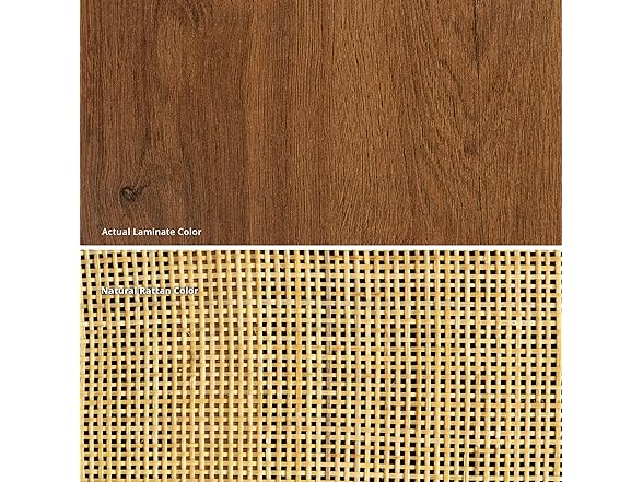 Atlantic Loft & Luv Remy Boho Mid-Century Bar Cabinet