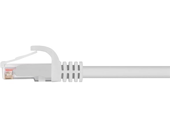 Monoprice Cat6 25ft White Patch Cable