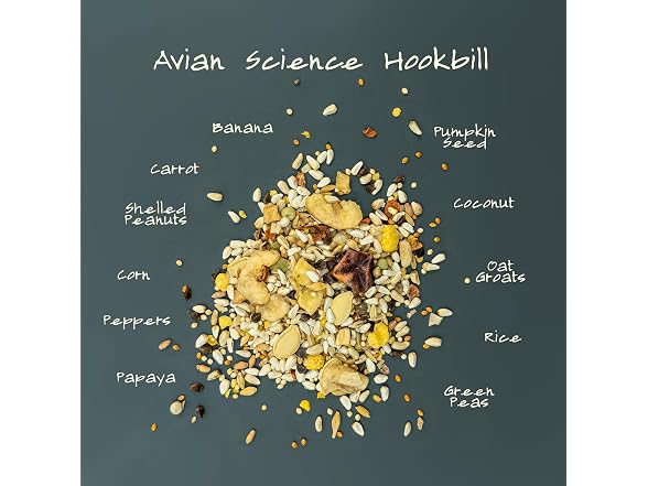 Volkman Avian Science Hookbill Bird Food 4lb