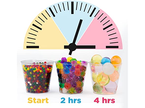 Non-Toxic Water Sensory Toy For Kids Water Beads With Fine Motor Skills Toy Set
