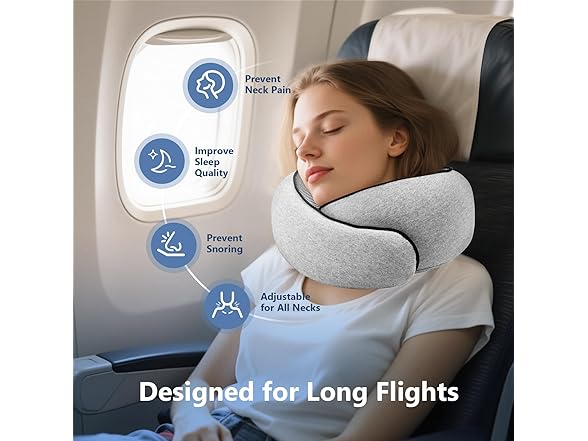 Purroch travel neck pillow