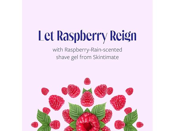 Skintimate Moisturizing Raspberry Shave Gel 3 Pack